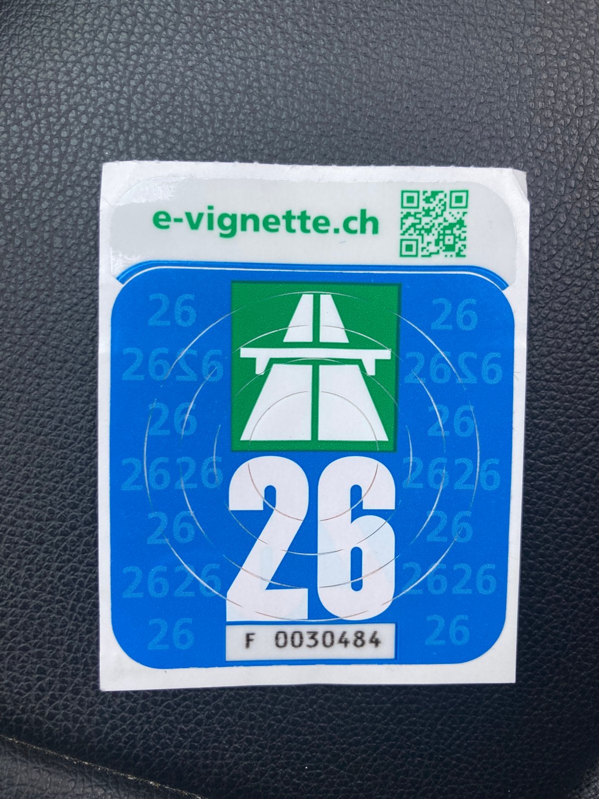 Zwitserse CH-sticker 2026