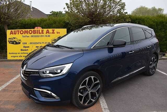 Renault Grand Scenic Intens EDC 7PL/Pano ***12M GARANTIE***, Automaat, Monovolume, 102 kW, Blauw