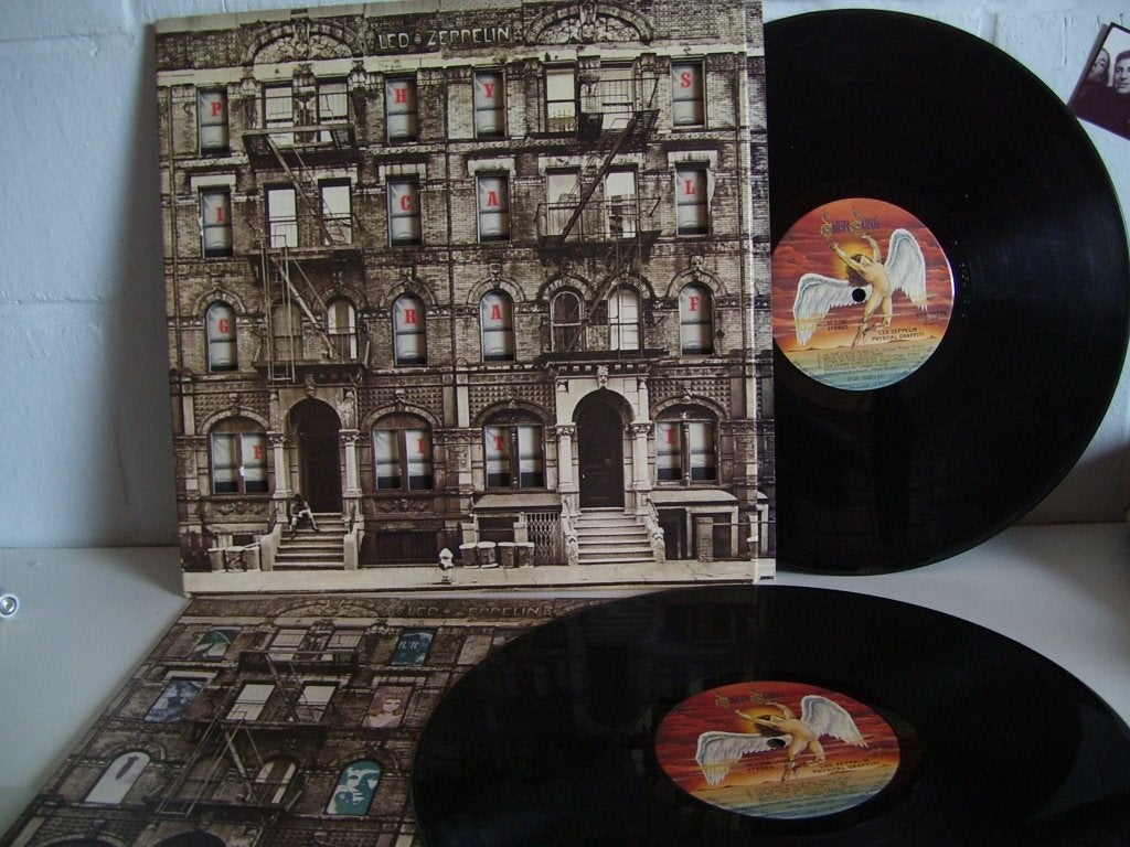 LED ZEPPELIN  physical graffiti  ( 2 lps ), CD & DVD, Vinyles | Hardrock & Metal, 12 pouces, Enlèvement ou Envoi, Comme neuf, Hard rock