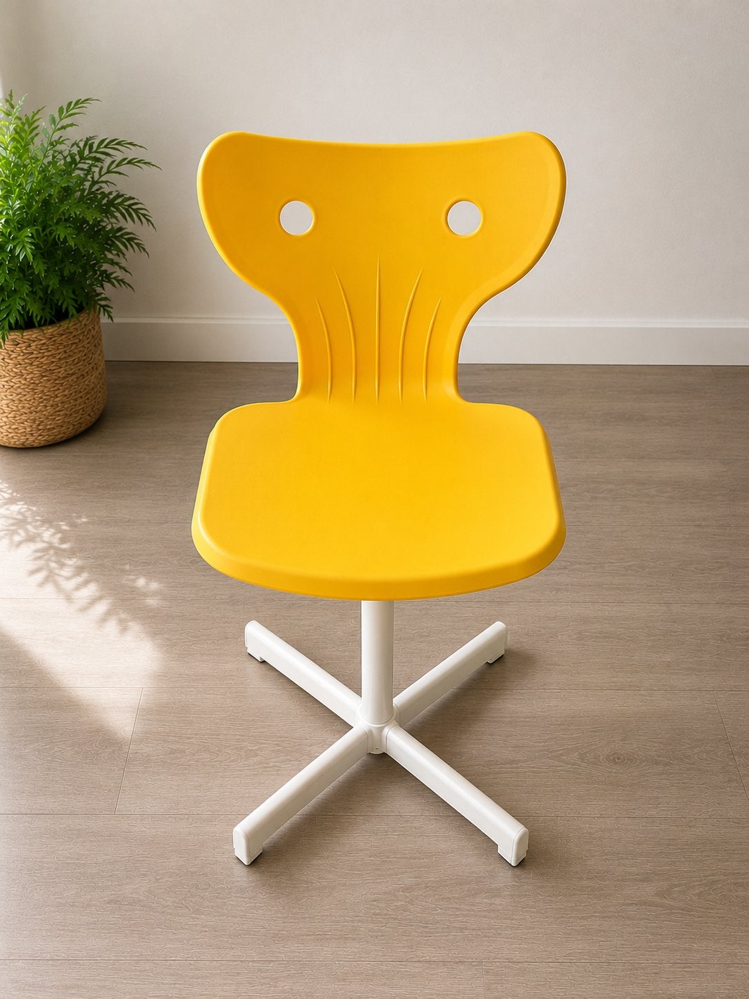 Chaise bureau IKEA jaune, Maison & Meubles, Jaune, Enlèvement, Utilisé, Chaise de bureau
