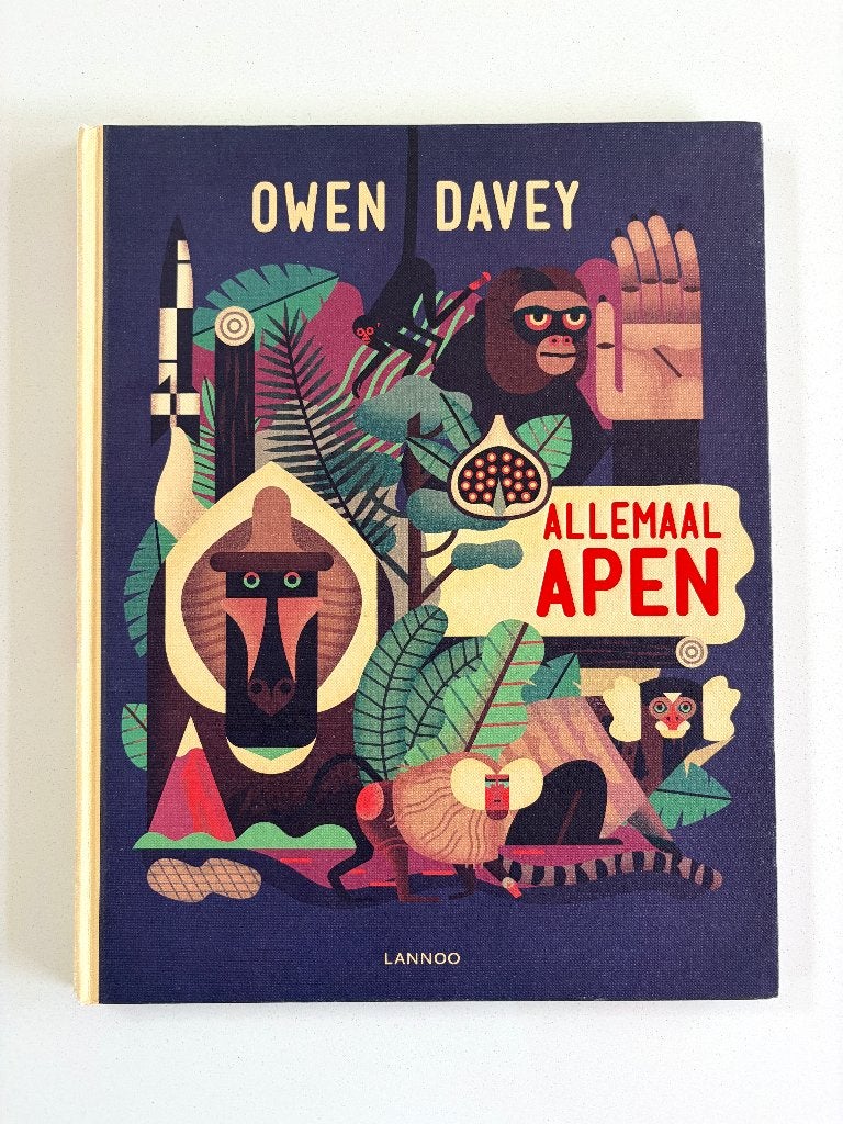 Boek " Allemaal Apen ", Boeken, Ophalen of Verzenden