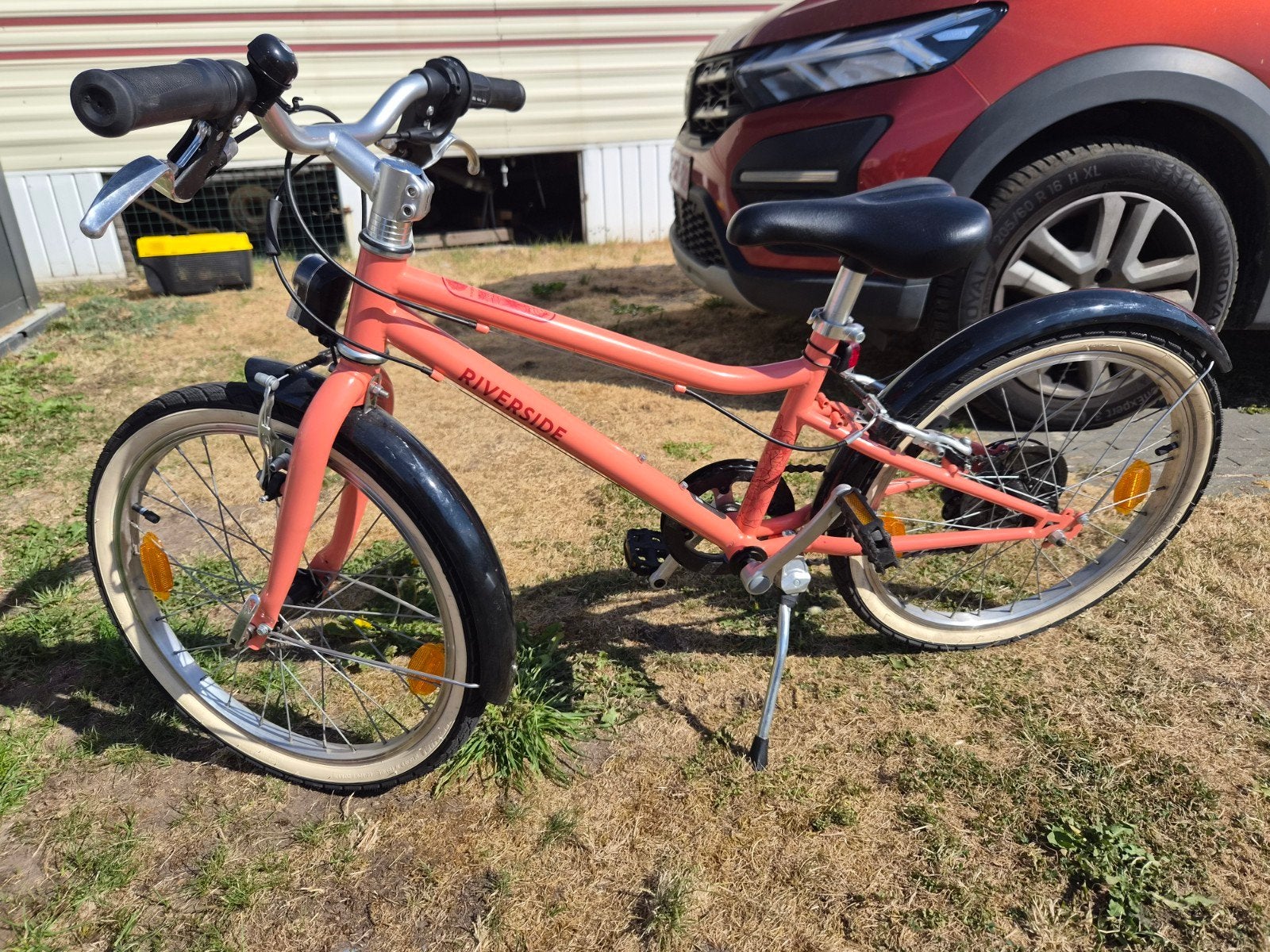 meisjes fiets tot 7 jaar ongeveer, Fietsen en Brommers, Ophalen, Gebruikt, Velgrem, Versnellingen