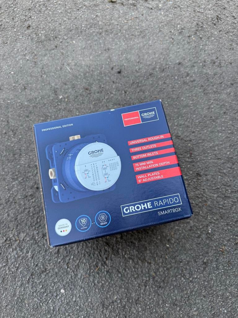 Rapido smartbox universele inbouwbehuizing 1/2", Doe-het-zelf en Bouw, Ophalen, Nieuw