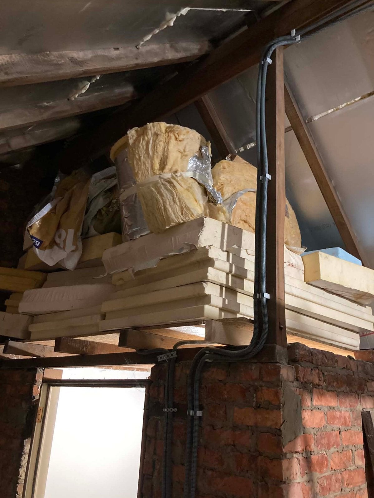 Verschillende stukken harde isolatie, Doe-het-zelf en Bouw, Ophalen, Gebruikt