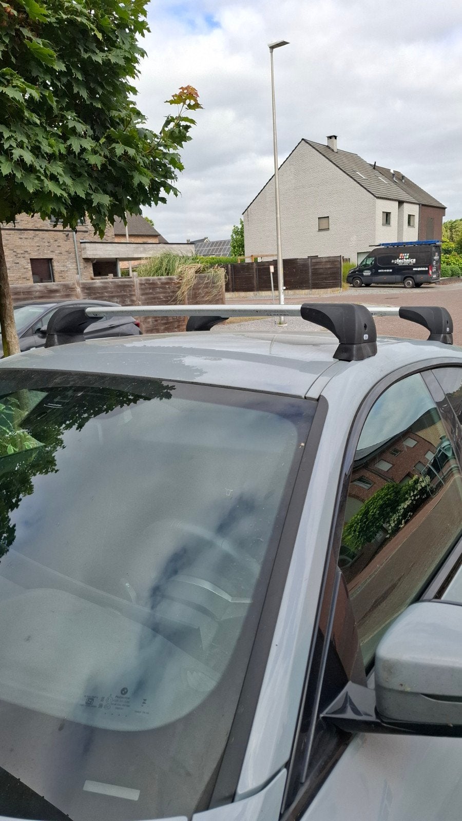Dakdragers bmw i4, Ophalen