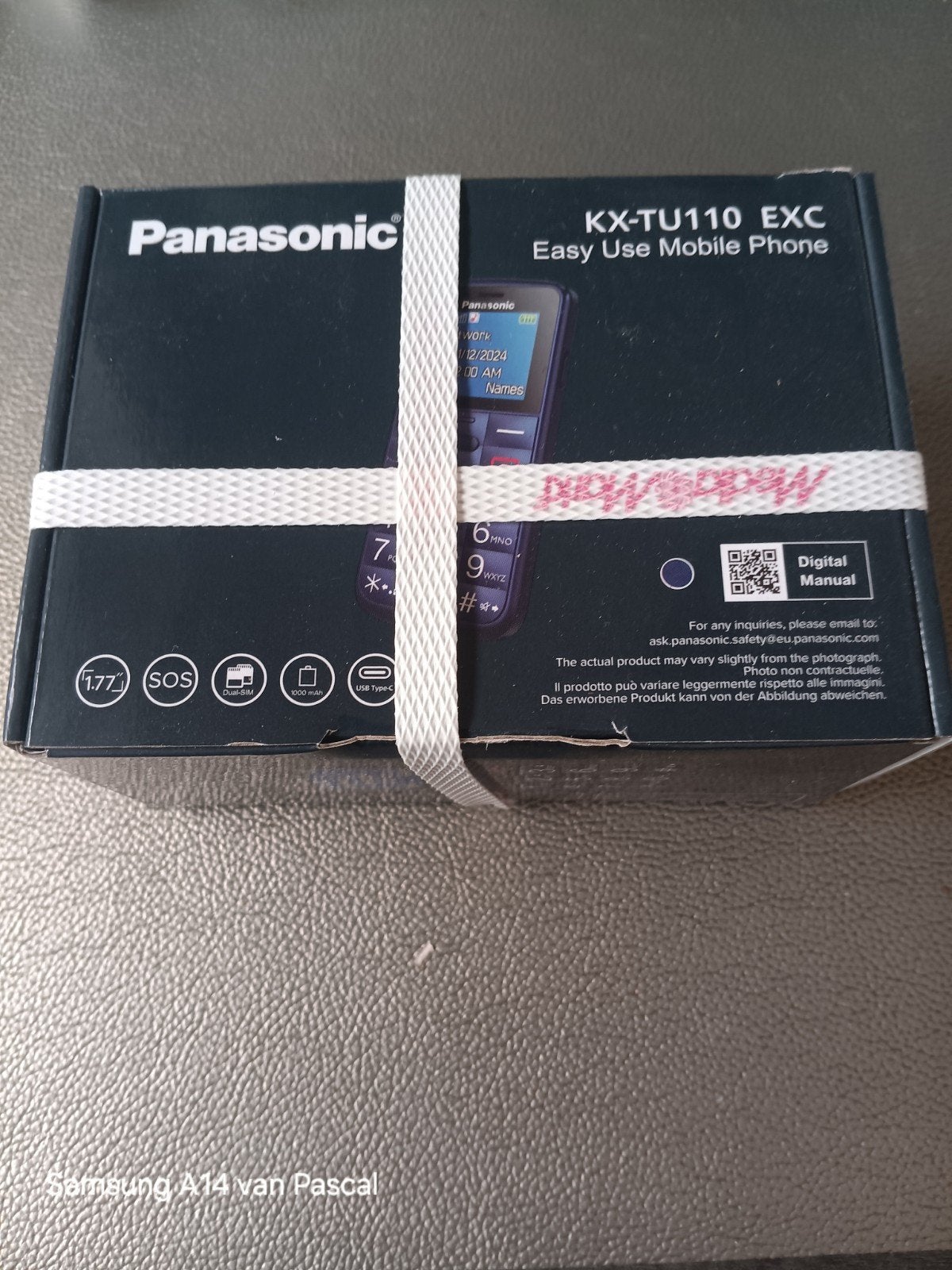 Panasonic KX-TU110, Télécoms, Téléphonie mobile | Nokia, Enlèvement ou Envoi, Bleu