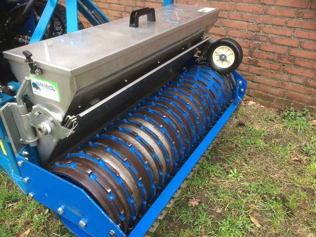 Gamo rotokopeg met graszaaimachine, Ophalen, Overige, Werkplaats, Gebouw of Erf