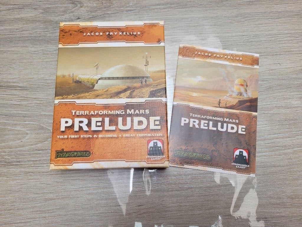 Terraforming Mars + Prelude + 2 dual layer player boards, 1 ou 2 joueurs, Enlèvement, Comme neuf