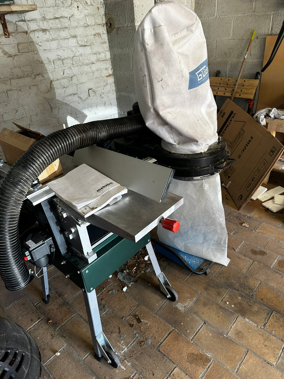 metabo schaafmachine, Doe-het-zelf en Bouw, Gereedschap | Zaagmachines, Ophalen, Zo goed als nieuw