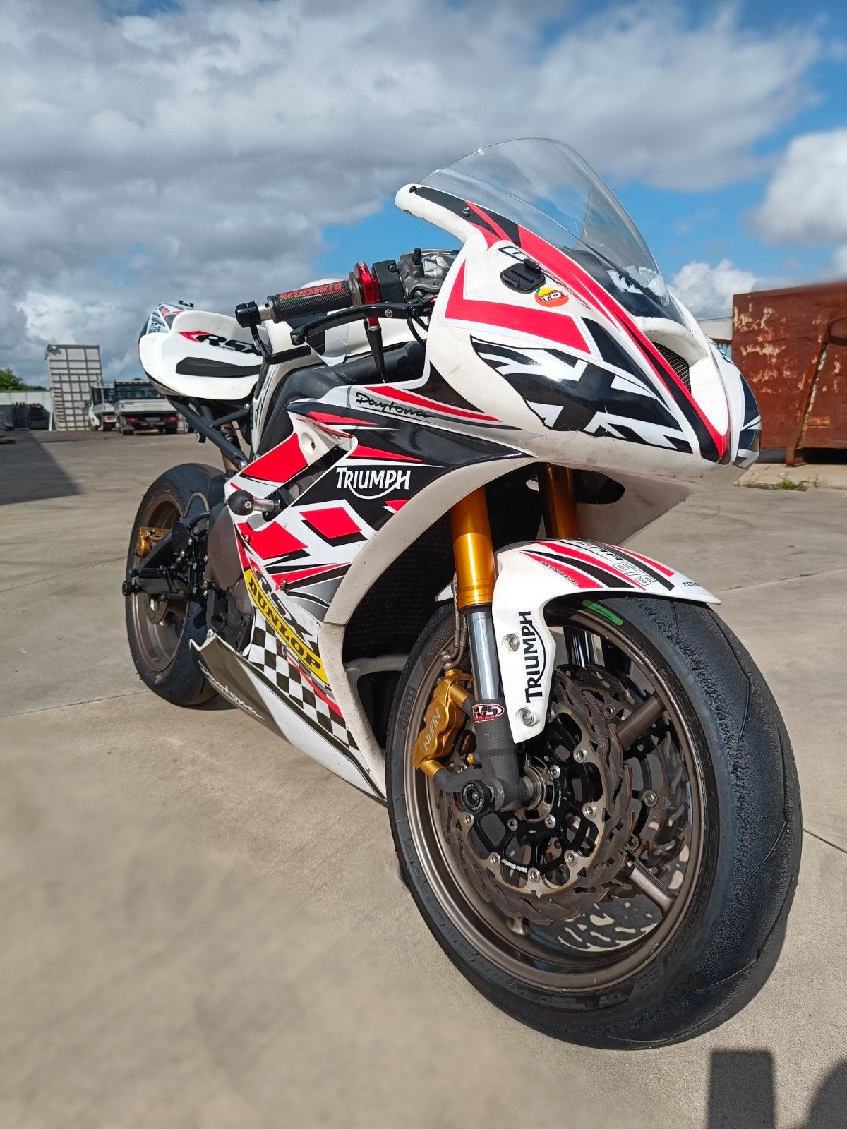 Triumph Daytona 675 - circuitmoto - full option, 675 cc, Quickshifter, Motorrijbewijs A, Gebruikt