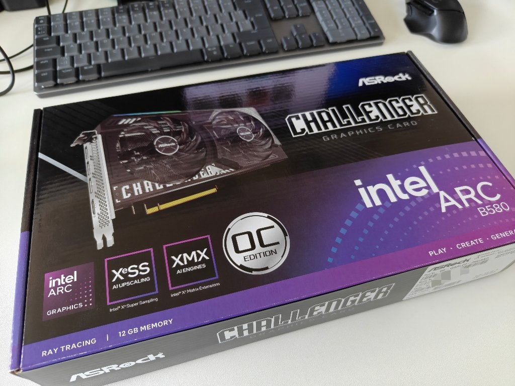 ASRock B580 Challenger, Computers en Software, Ophalen, GDDR6, PCI-Express 4, HDMI