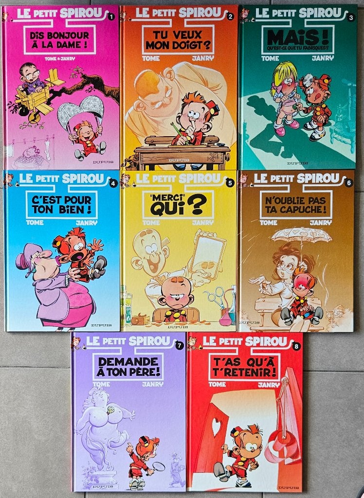 BD Le petit Spirou – Très bon état, Livres, Plusieurs BD, Enlèvement, Utilisé, Tome & Janry