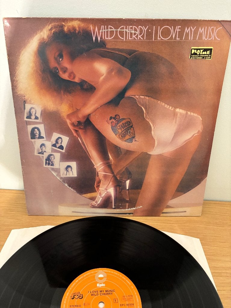 LP - Wild Cherry - I love my music, Cd's en Dvd's, Vinyl | R&B en Soul, LP, Gebruikt, Funk, Ophalen of Verzenden