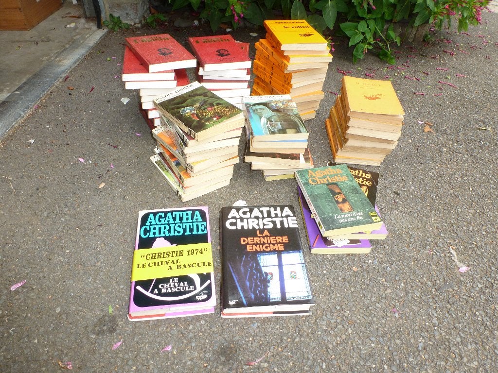 lot de 80 livres d'Agatha Christie, Enlèvement, Utilisé