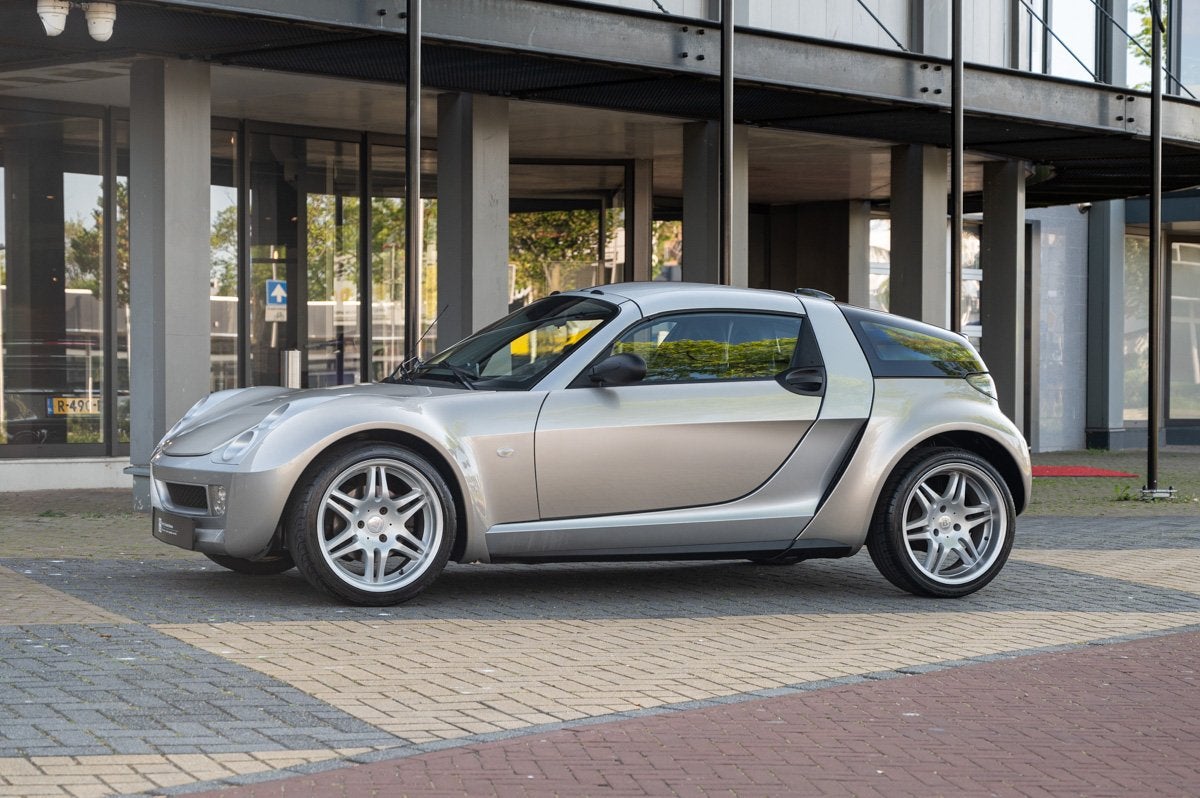 Smart Roadster Roadster 0.70 (bj 2004, automaat), Auto's, Automaat, Gebruikt, Overige kleuren, Cabriolet