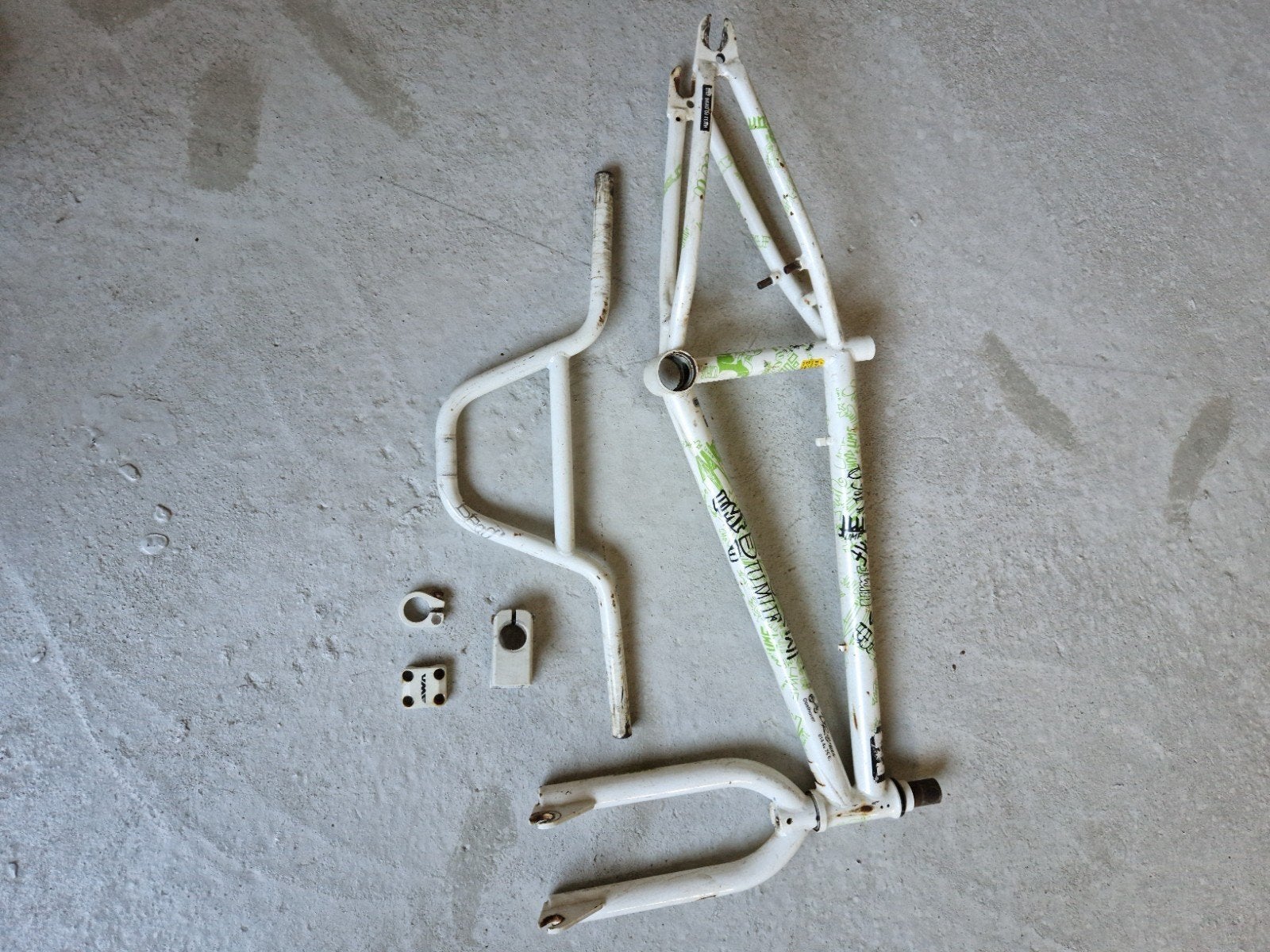 Bmx freestyle frame UMF, Ophalen, Gebruikt, Staal, Umf
