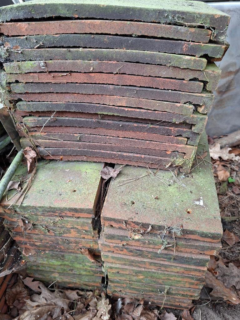 Gevelpan, Doe-het-zelf en Bouw, Dakpannen en Dakbedekking, Ophalen, Gebruikt, Dakpannen, Overige kleuren