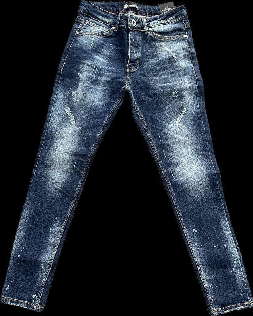 Marshall Denim Jeans ~NIEUW~ [20] Maat 34, Ophalen of Verzenden, Nieuw, Blauw, W33 - W34 (confectie 48/50)