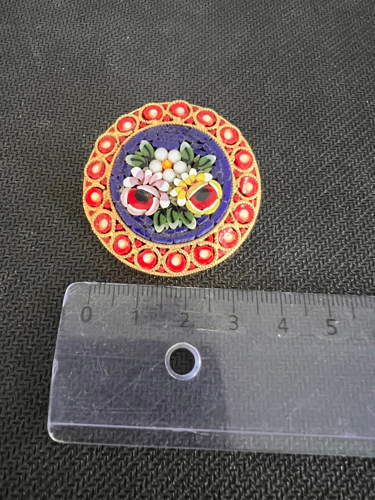 Broche met mozaïek, Bijoux, Sacs & Beauté, Enlèvement ou Envoi, Broche
