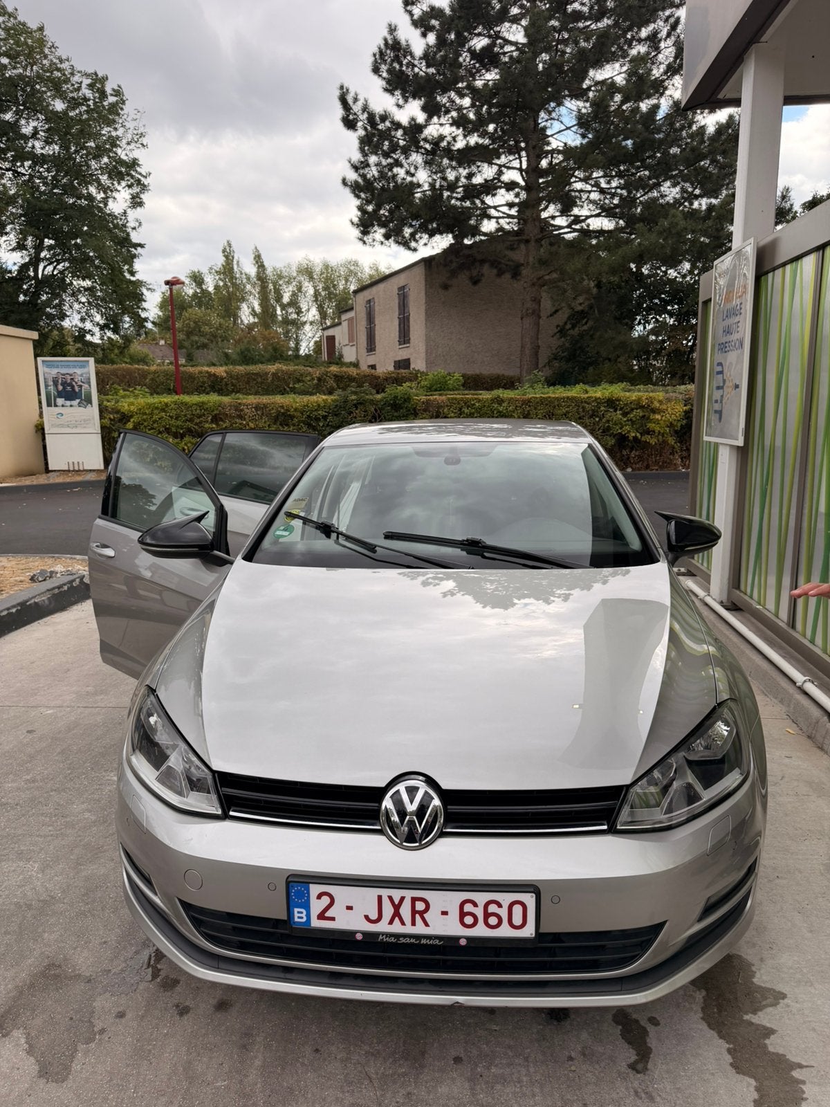 Volkswagen golf 7 2013, Auto's, Voorwielaandrijving, Euro 5, Zwart, Bedrijf