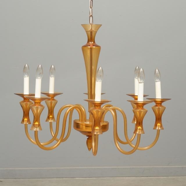 Magnifiek ensemble van 5 Lusters murano, Huis en Inrichting, Ophalen, Zo goed als nieuw, Glas, Vintage