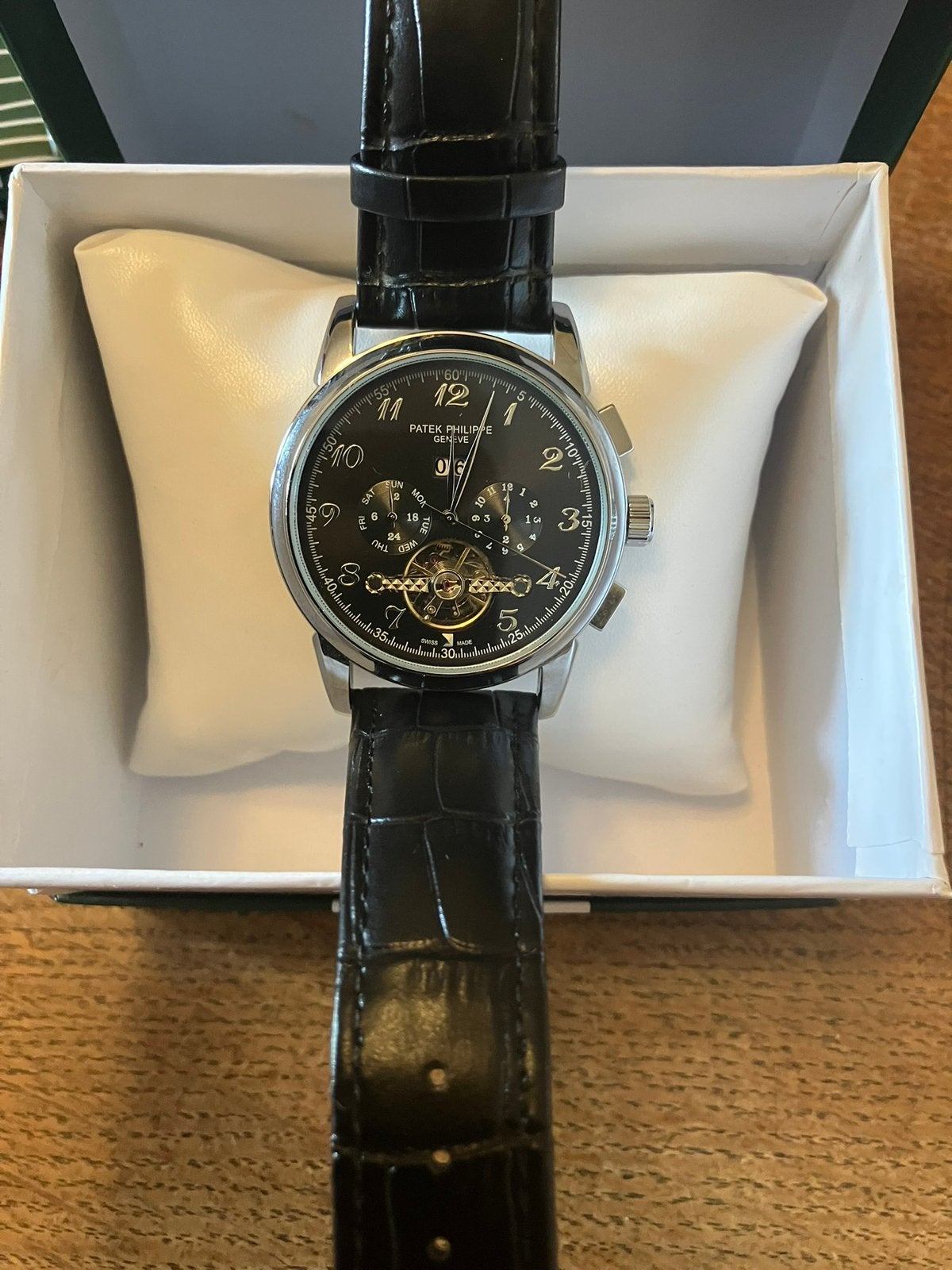 Montre Philppe Patek Genève Swiss Mecanism, Handtassen en Accessoires, Horloges | Heren, Ophalen of Verzenden, Zo goed als nieuw