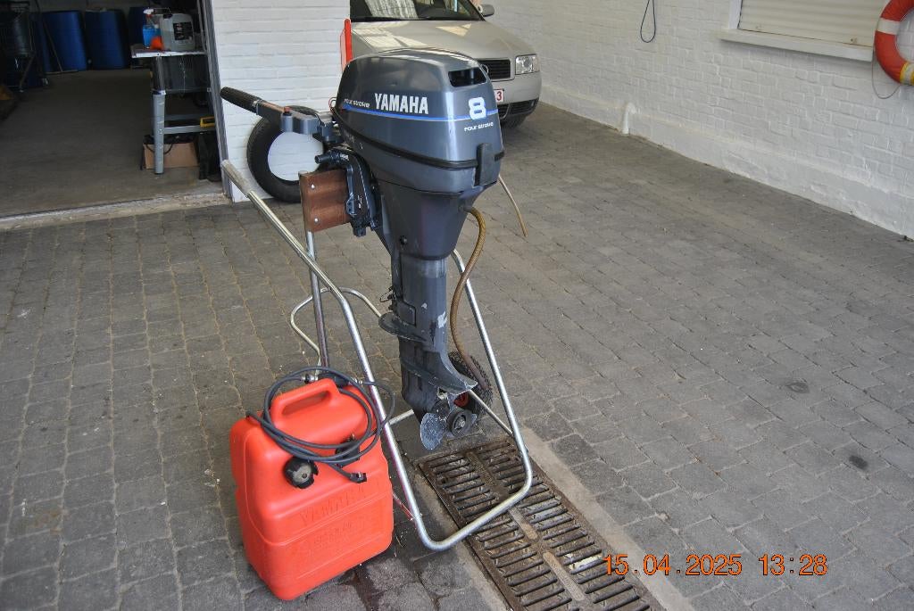 YAMAHA 8 CV 4 TPS CARBURATEUR, 5 à 10 ch, Comme neuf, Moteur hors-bord, Essence