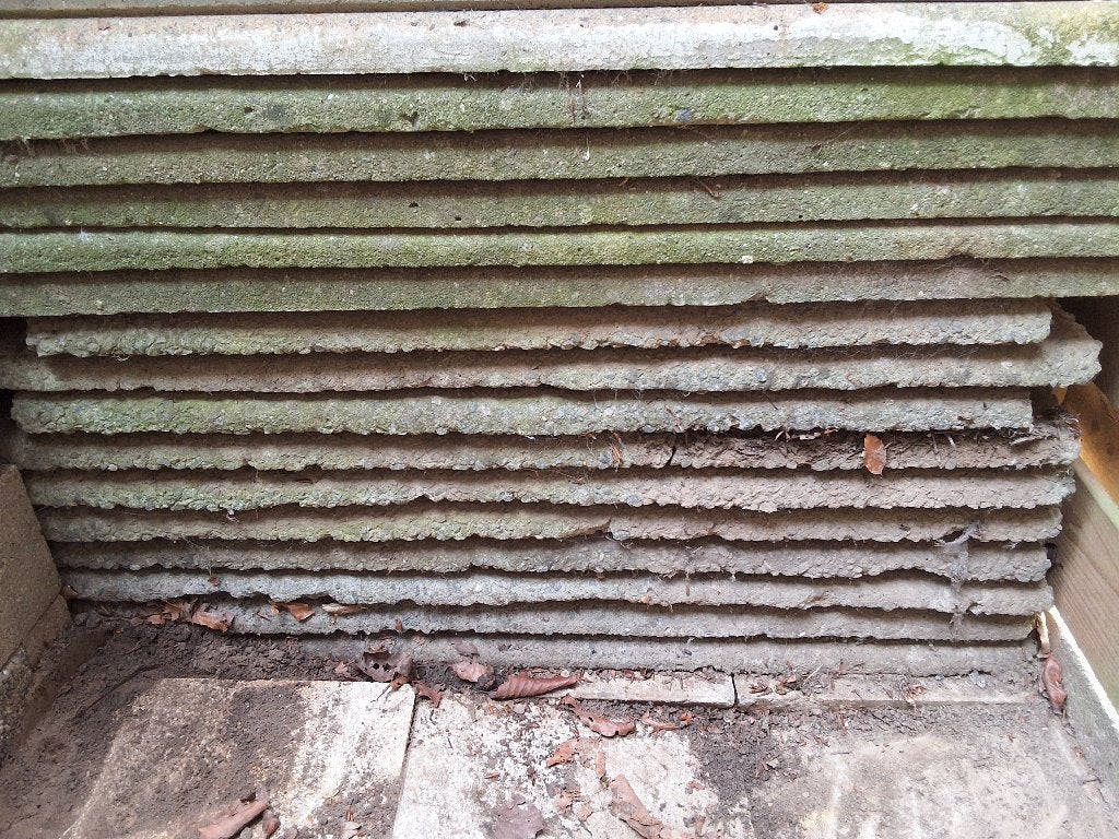 Oude boordstenen, Tuin en Terras, Bielzen en Borduren, Ophalen, Gebruikt, Beton