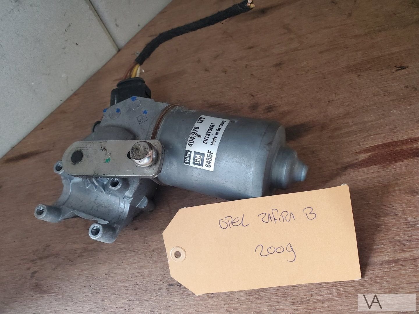 Opel Zafira B 2005 - 2012 ruitenwisser motor voorzijde €20, Autos : Pièces & Accessoires, -, Opel, Utilisé, -