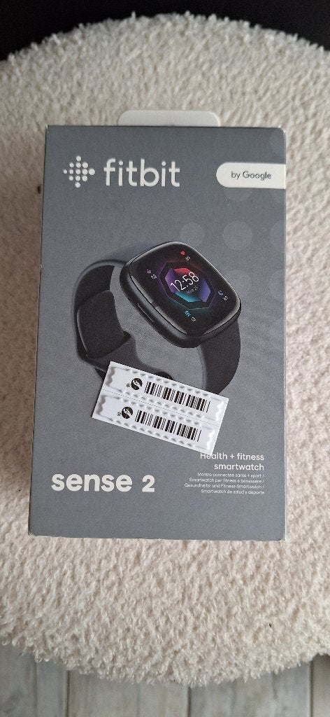 Fitbit Sense 2 avec sangles supplémentaires, Bijoux, Sacs & Beauté, Montres connectées, Utilisé, Android, Noir, Distance, Bandage calorique