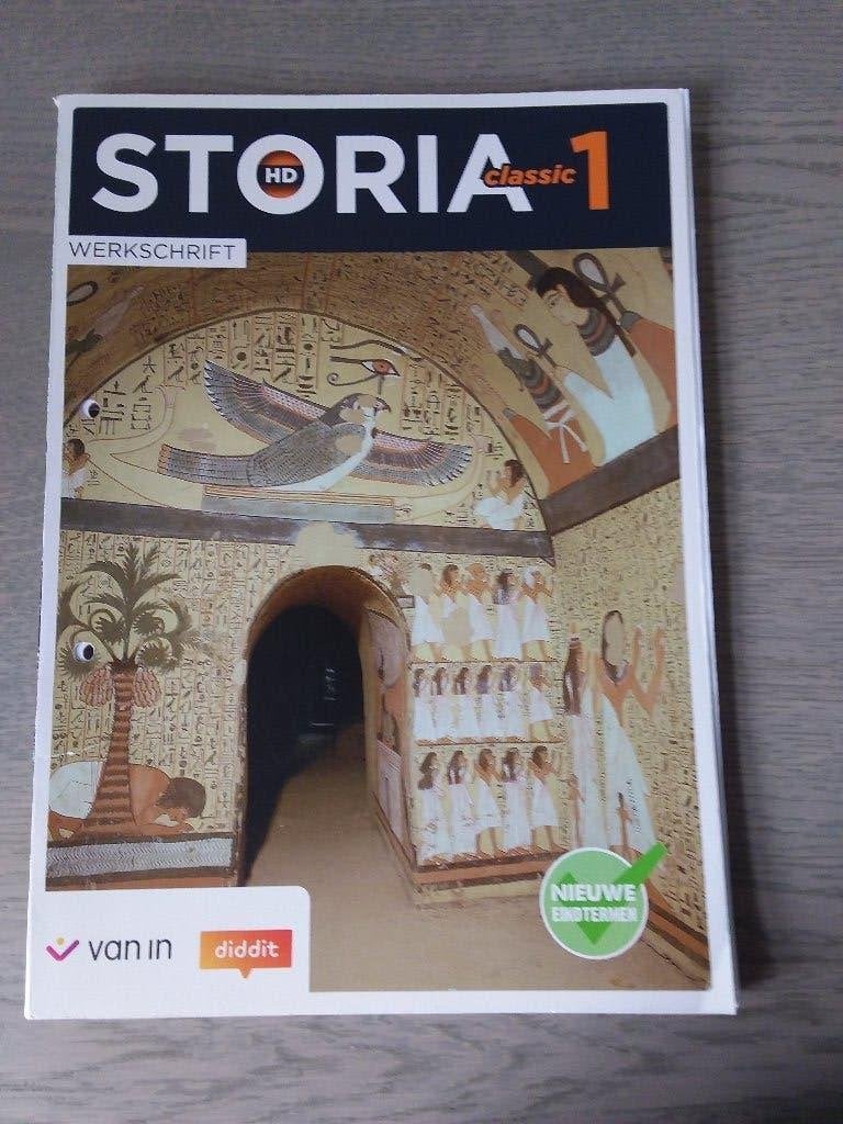 Storia 1 leerwerkboek geschiedenis 1a, Livres, Enlèvement, Comme neuf, Secondaire, Histoire