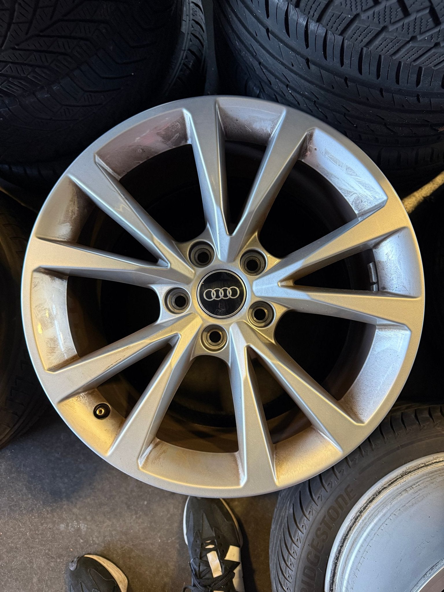 Originele 17 inch Audi A3 S3 8Y 8V TT A4 S4 B6 B7 velgen, Pneus et Jantes, Véhicule de tourisme, -, Utilisé