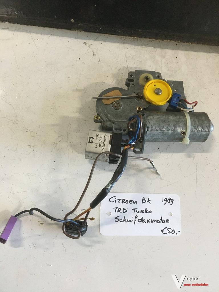 Citroen BX 1.9 TRD turbo diesel 1989 Schuifdakmotor, Auto-onderdelen, Gebruikt, -, -, Ophalen of Verzenden