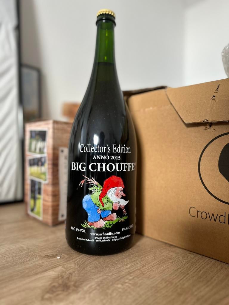 Chouffe big chouffe 2015, Verzamelen, Biermerken, Ophalen, Zo goed als nieuw