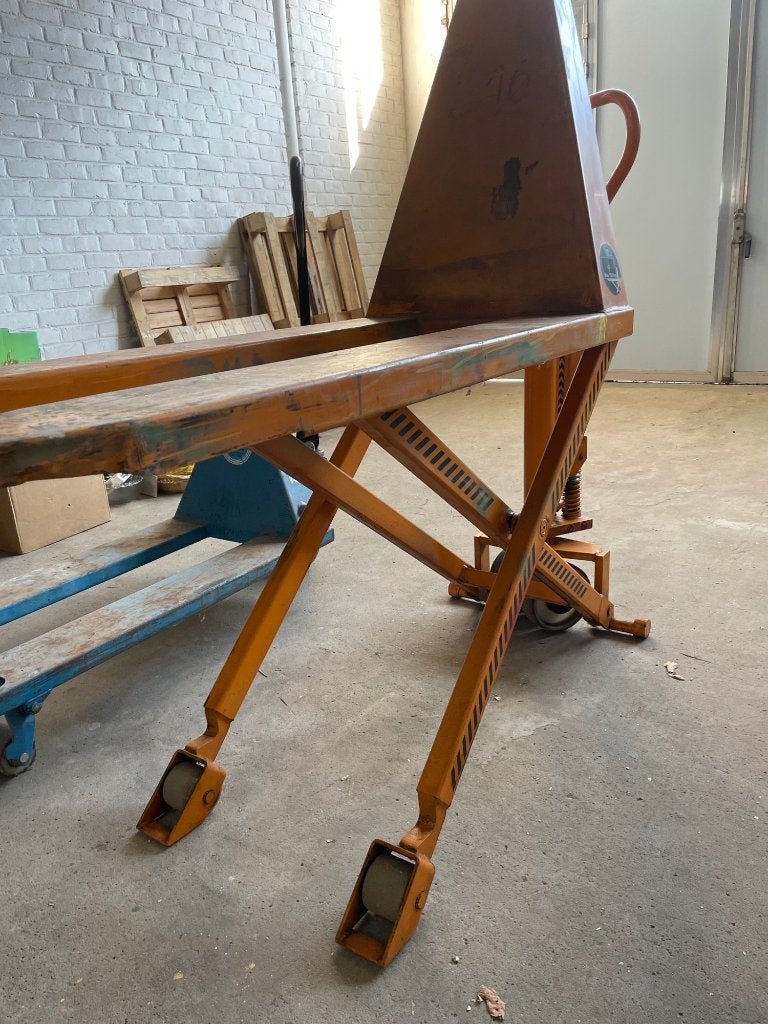 Schaar-transpallet tot 80cm hoog, Ophalen, Zo goed als nieuw