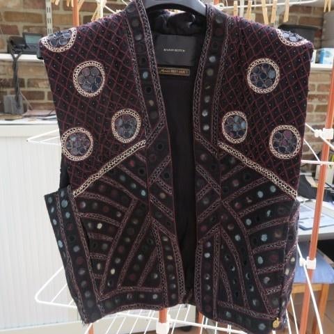 Ondervest nieuw zwart veel strass Maison Scotch nr (38), Maat 38/40 (M), Maison scotch, Zwart, Nieuw