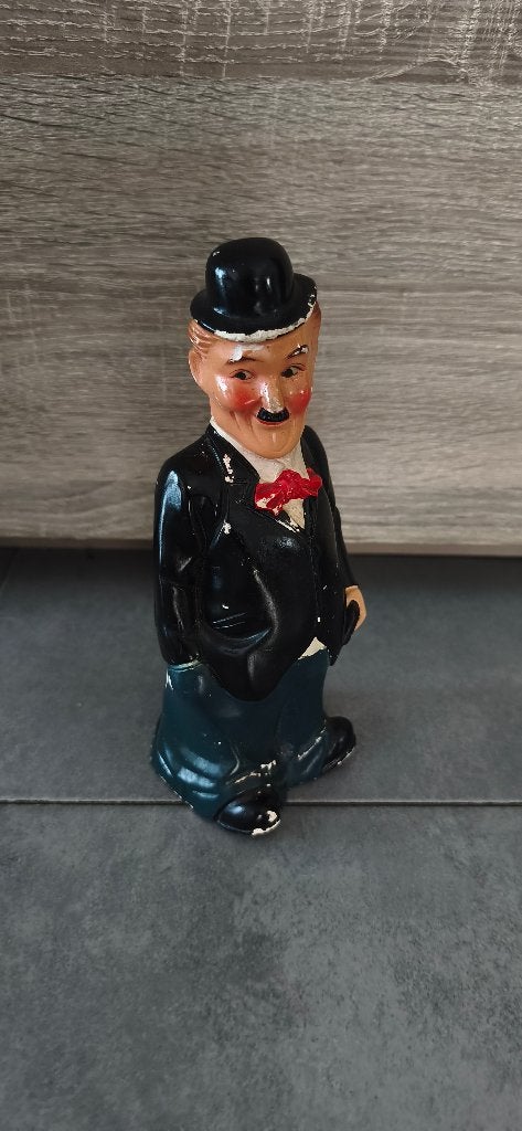 Charlie chaplin spaarpot, Ophalen of Verzenden, Gebruikt, Mens