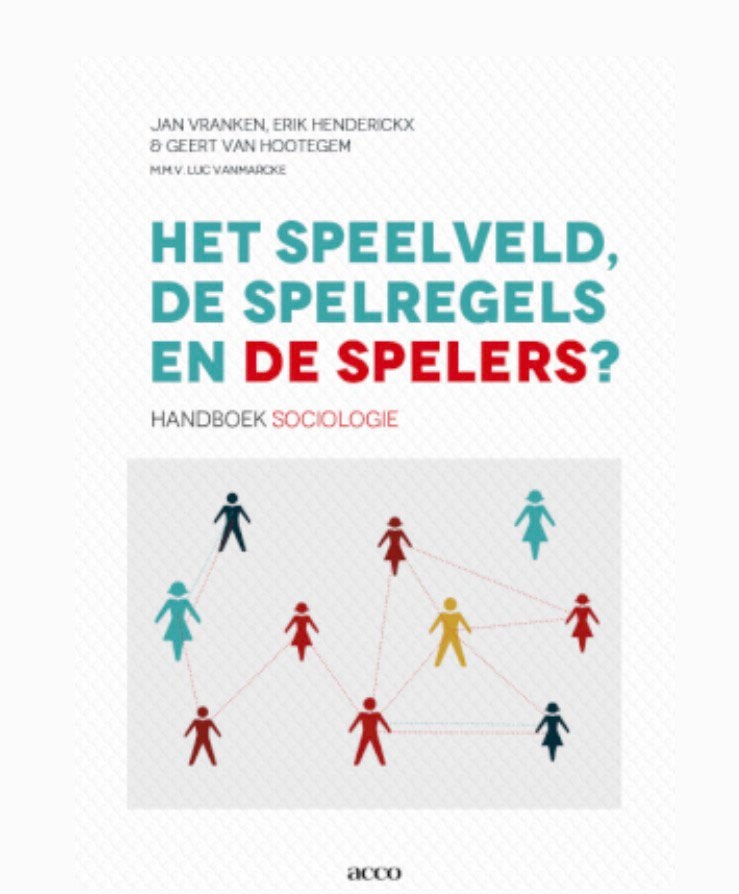 Het speelveld, de spelregels en de spelers, Boeken, Ophalen, Zo goed als nieuw, Hoger Onderwijs
