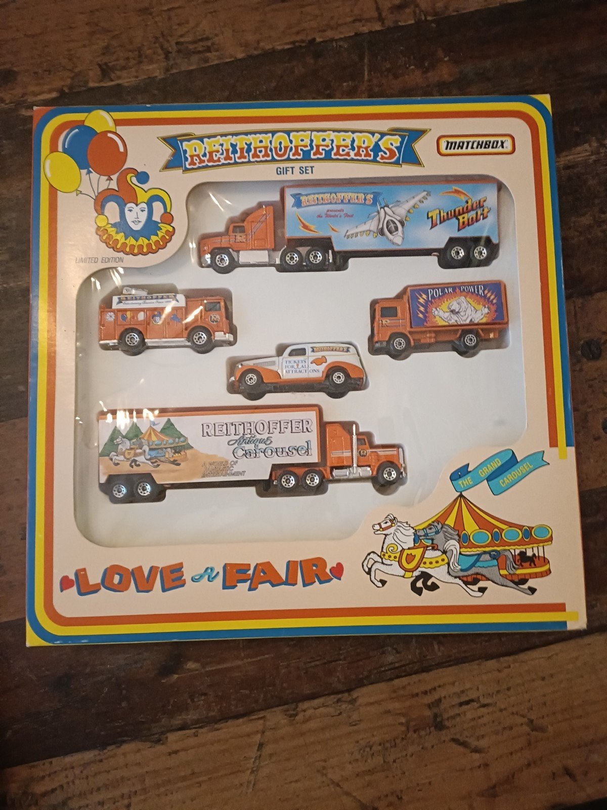 Matchbox cadeauset - Reithoffer's Circus, Ophalen of Verzenden