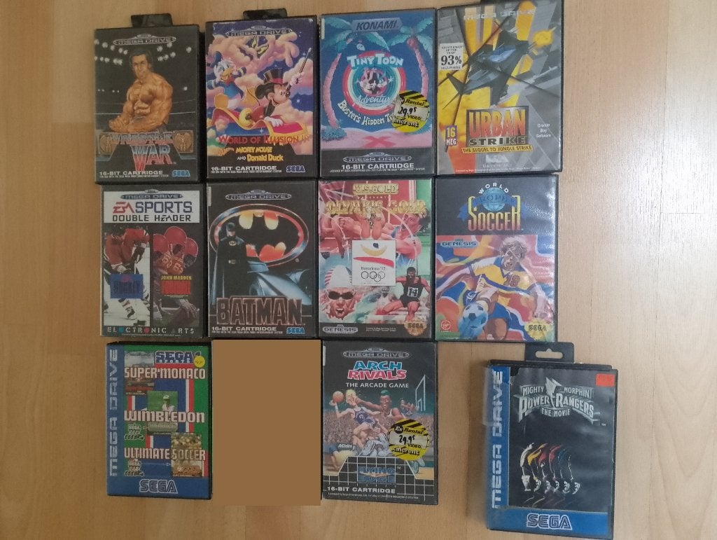 Sega megadrive games lot, Ophalen of Verzenden, Gebruikt, Mega Drive