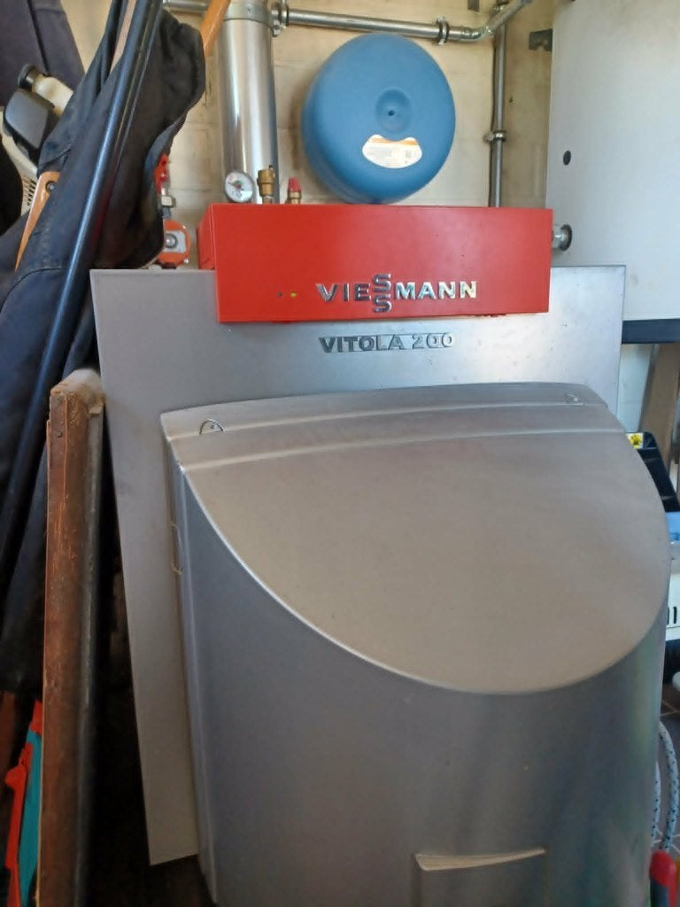 Mazoutketel Viessmann, Bricolage & Construction, Chauffe-eau & Boilers, Enlèvement, Utilisé, Plus de 10 ans