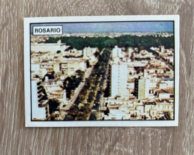 Panini Argentina 78 Sticker n36 Rosario, Hobby & Loisirs créatifs, Autocollants & Images, Enlèvement ou Envoi, Comme neuf, Autocollant