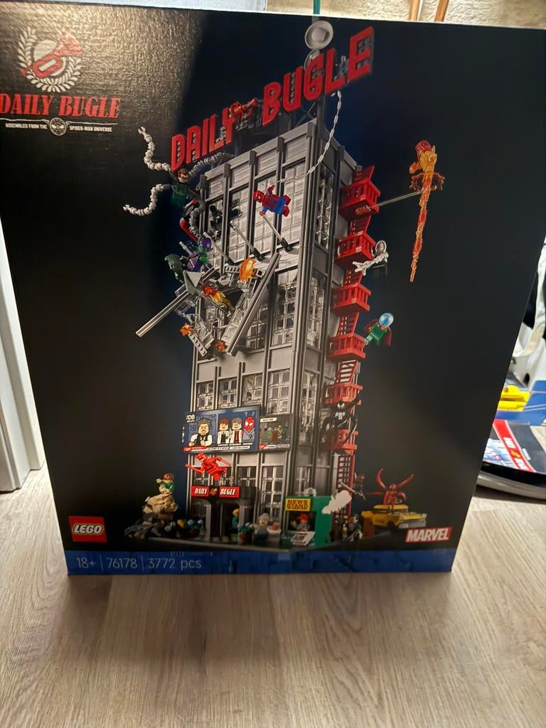 LEGO Daily Bugle 76178 Spider-Man Marvel, Ophalen, Marvel, Lego, Zo goed als nieuw