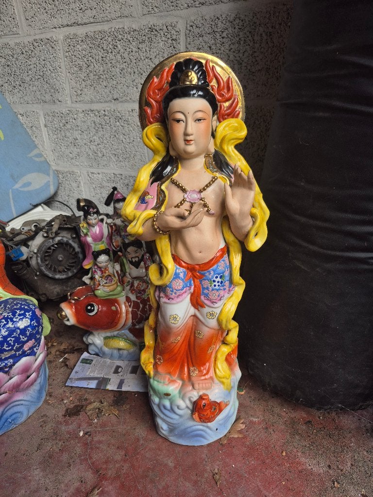 Chinees beelden groot, Ophalen