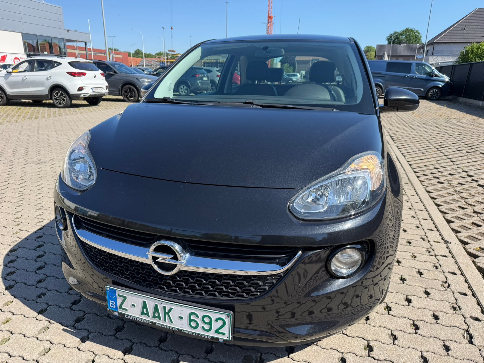Opel Adam 1.2 benzine jaar 2015 met keuring, Euro 5, ADAM, Bedrijf, 5 deurs