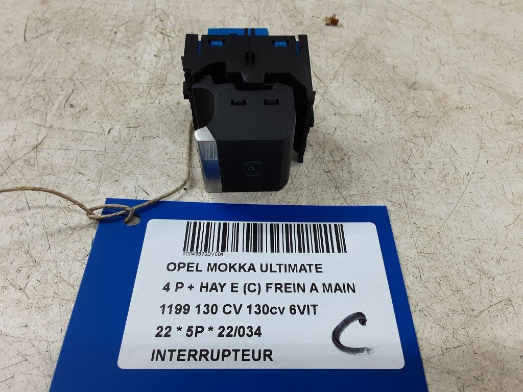 COMMUTATEUR Opel Mokka (01-2020/-) (9813116377), Autos : Pièces & Accessoires, Opel, Opel Automobile GmbH, Utilisé, Kontakt-opel@opel.com