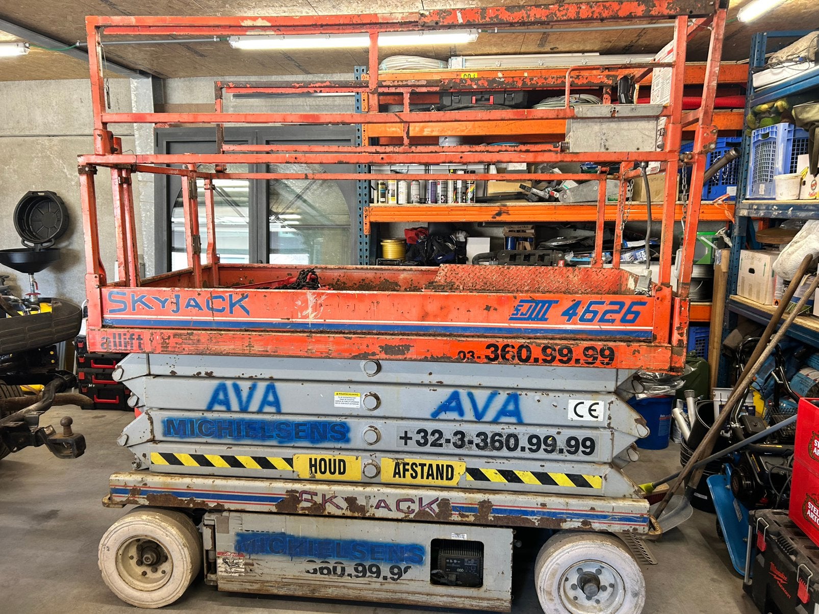 Schaarlift skyjack 4626, Ophalen of Verzenden