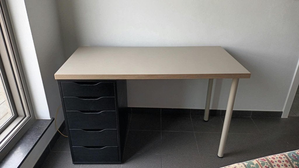 Bureau, Maison & Meubles, Bureaux, 120 cm, Enlèvement, Utilisé, IKEA