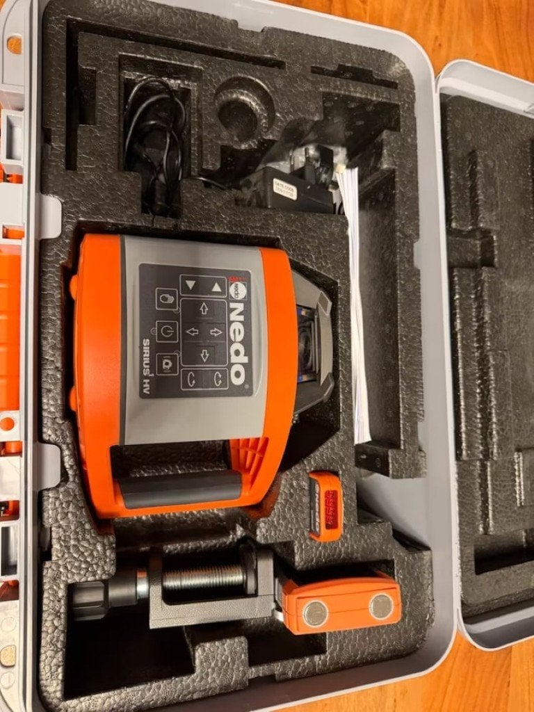 NEDO Sirius1 HV Rotatielaser Set, Doe-het-zelf en Bouw, Ophalen of Verzenden, Nieuw, Accessoires