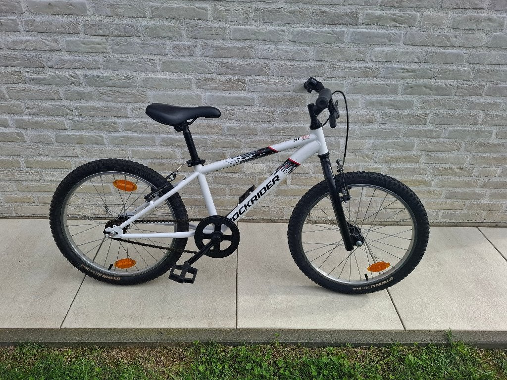 Decathlon Btwin Rockrider ST 100 kindermountainbike 20 inch, Ophalen, 20 inch of meer, Gebruikt, Velgrem